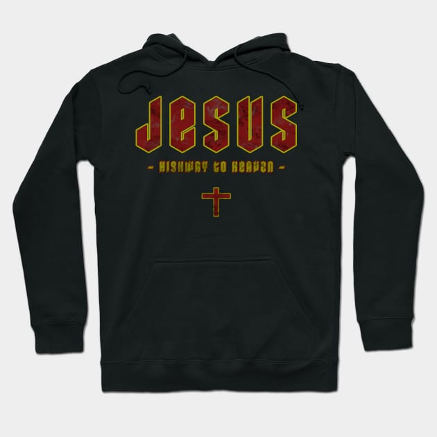 Jesus - Highway to Heaven Hoodie by Room Thirty Four